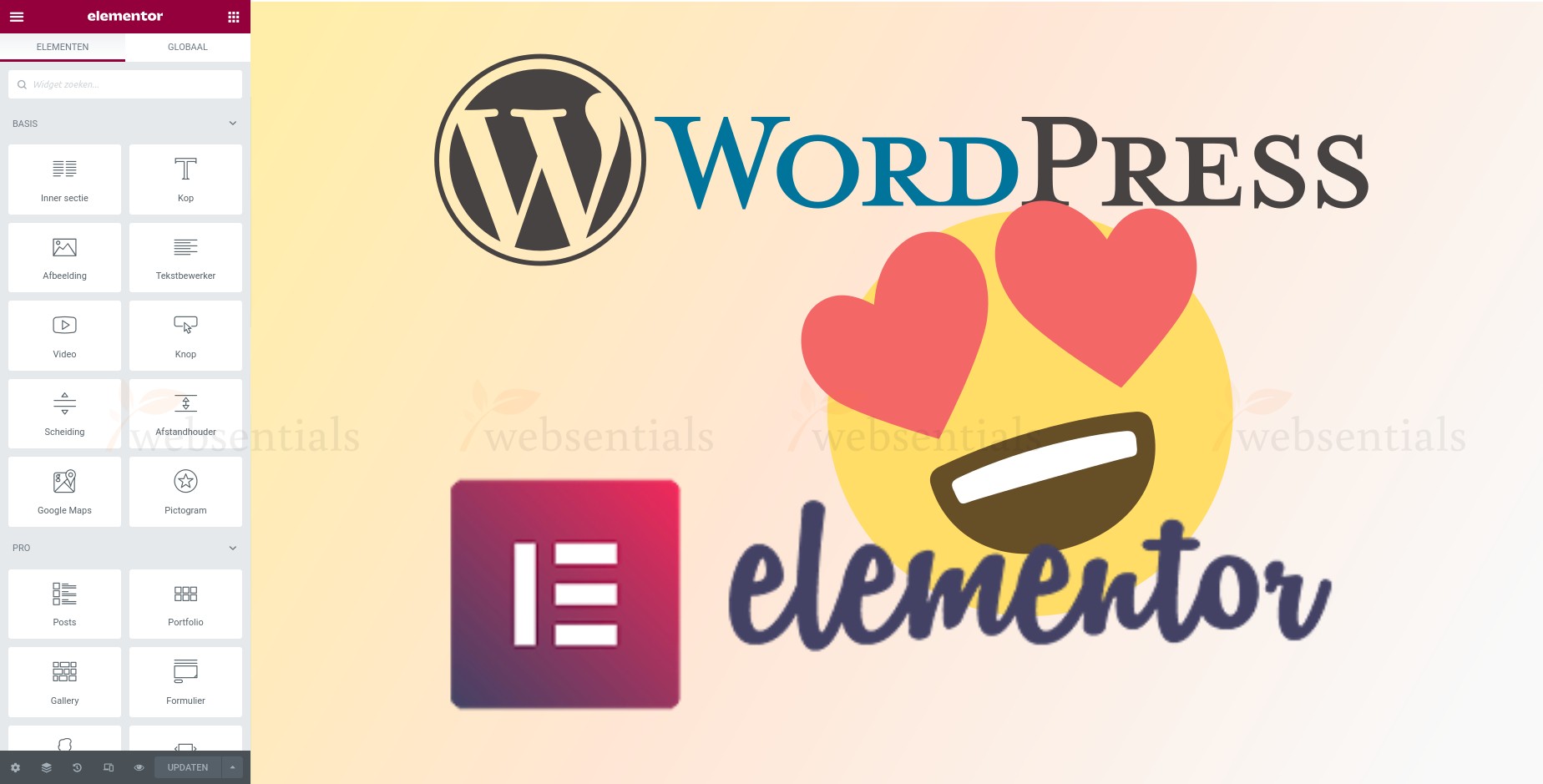 wordpress website bouwen