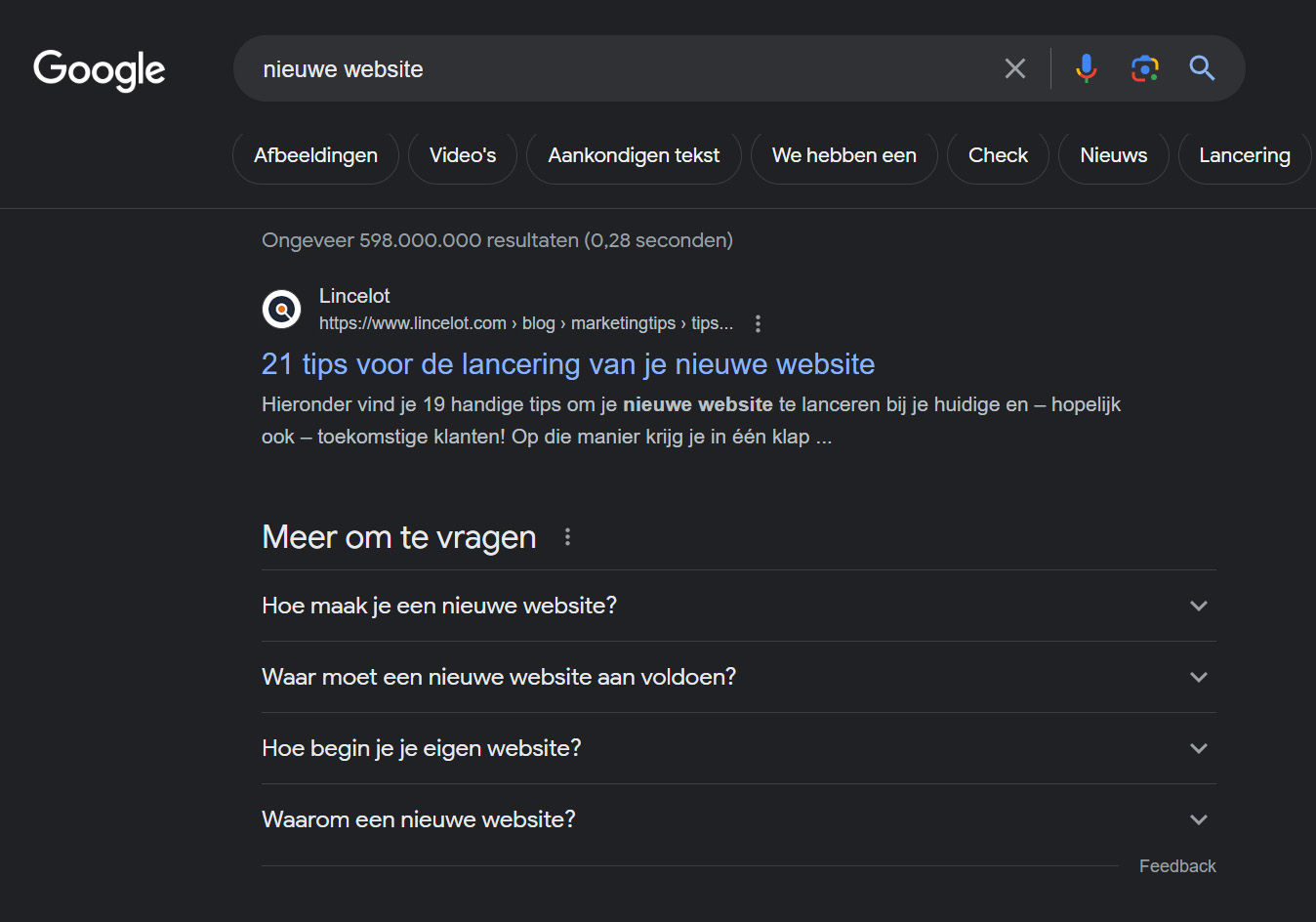 advies zoekmachine optimalisatie
