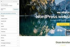website maken met wordpress