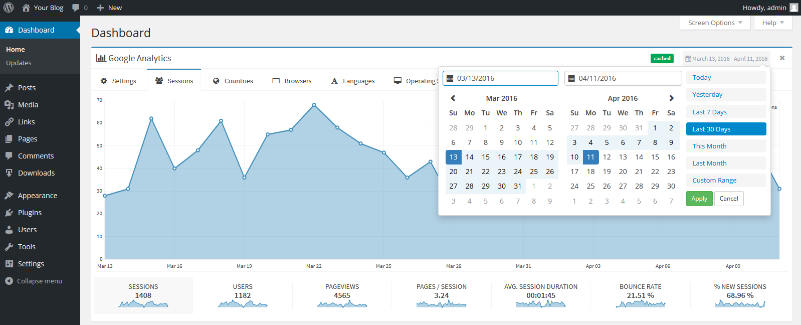 google analytics 4 wordpress